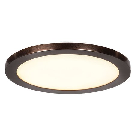 ACCESS LIGHTING Disc, LED Flush Mount, Bronze Finish, Acrylic Lens Acrylic 20811LEDD-BRZ/ACR